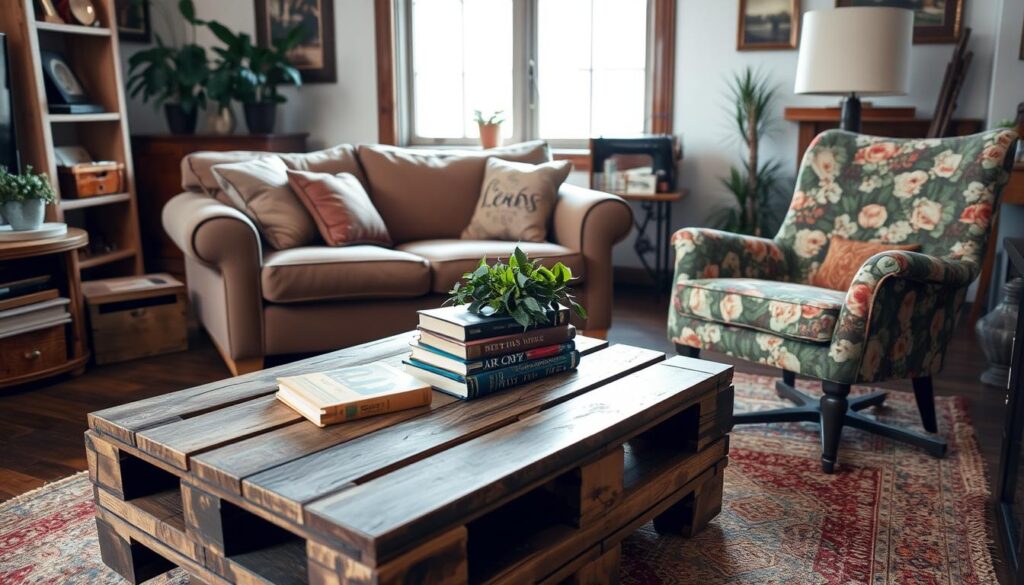 DIY upcycled furniture