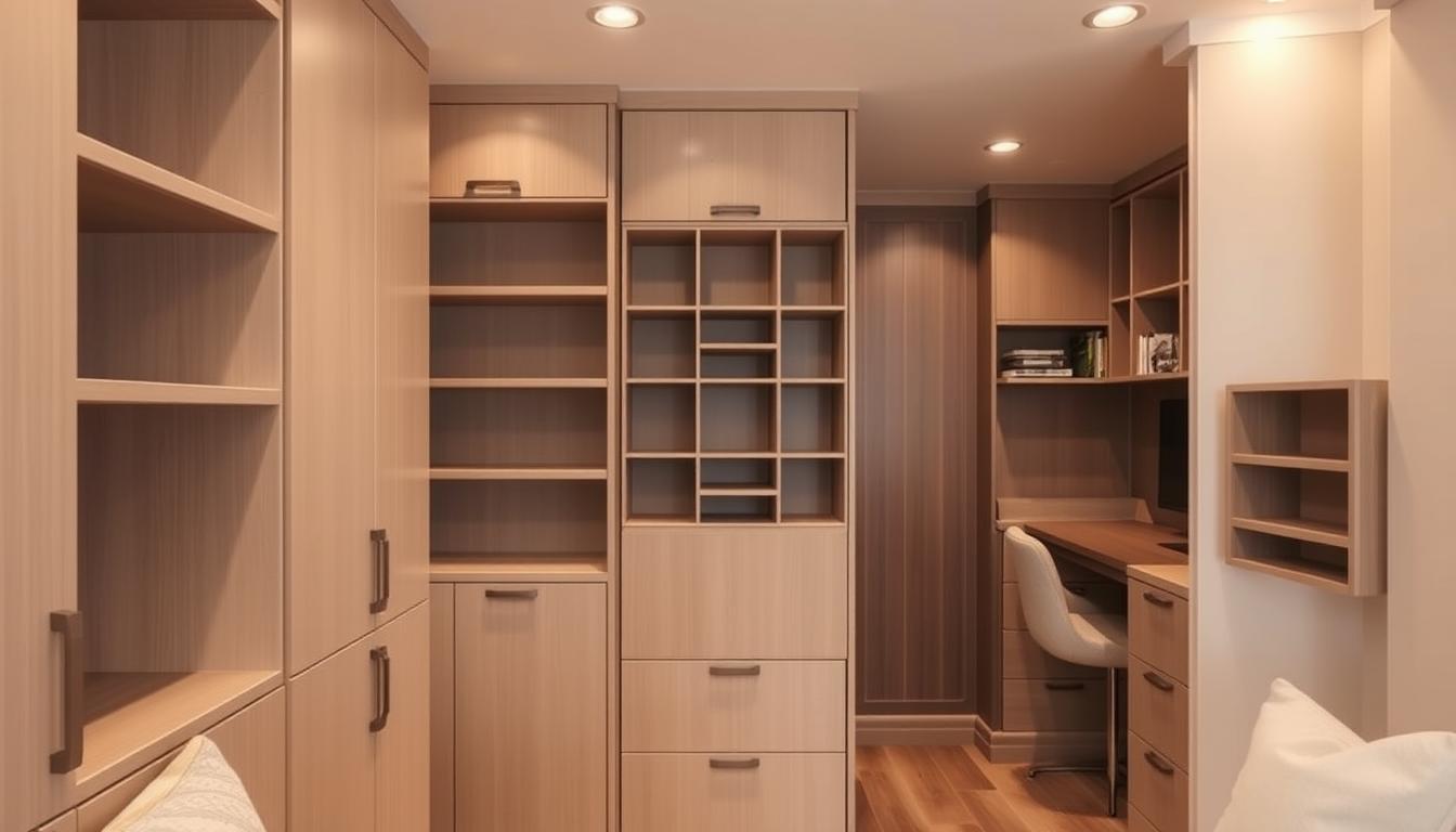 Compact Living: Elegant Storage That Shines