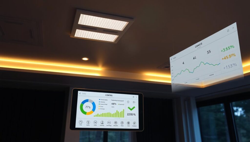 automated lighting energy consumption