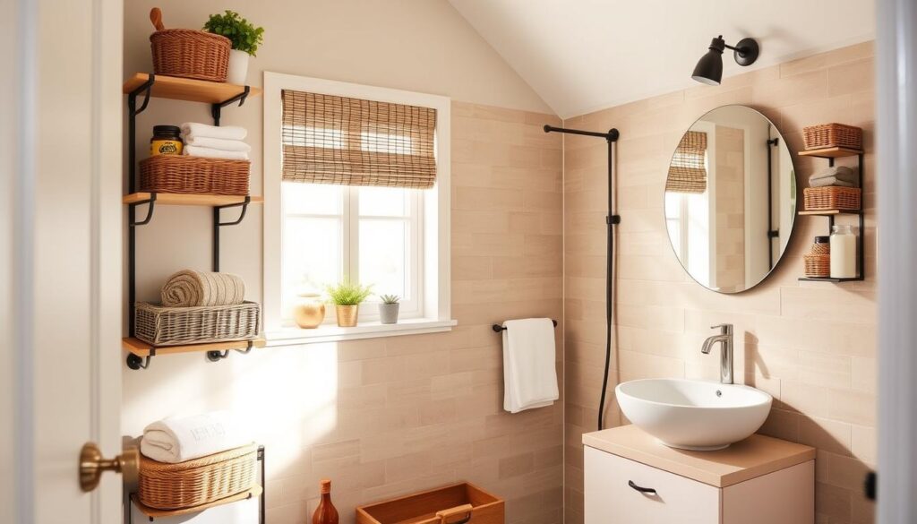 budget-friendly bathroom storage hacks
