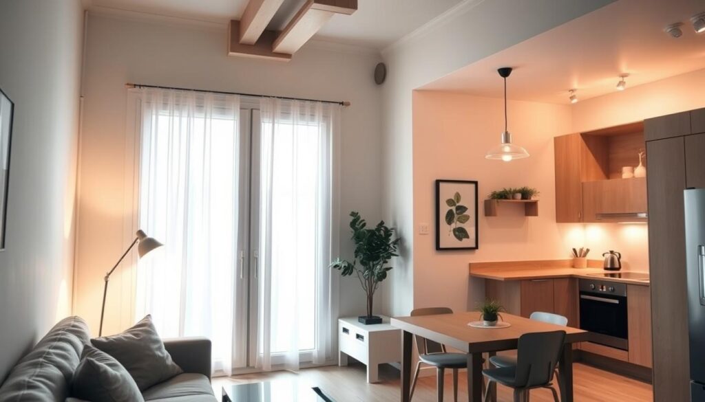 budget-friendly lighting solutions for small apartments