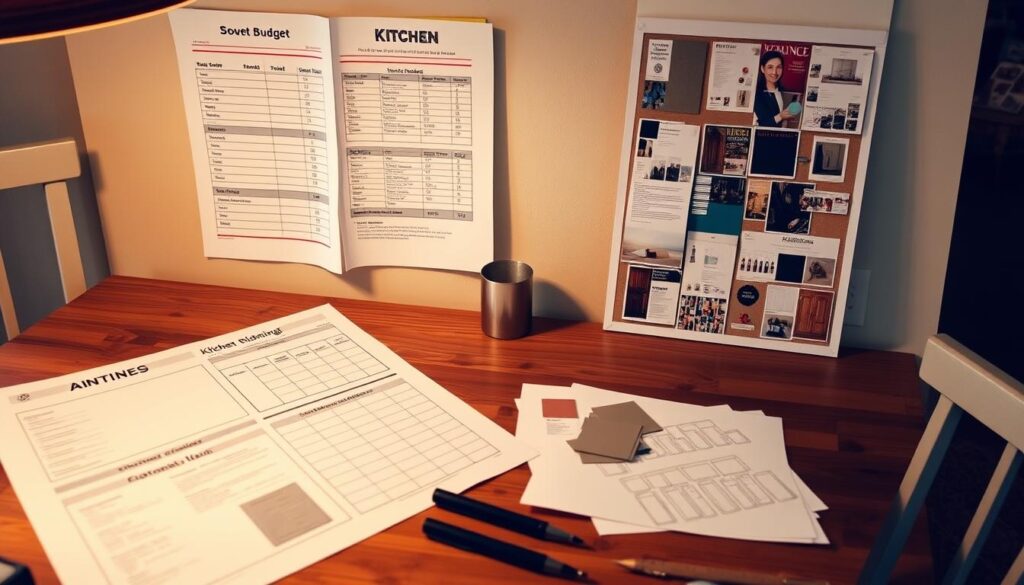budget kitchen makeover planning