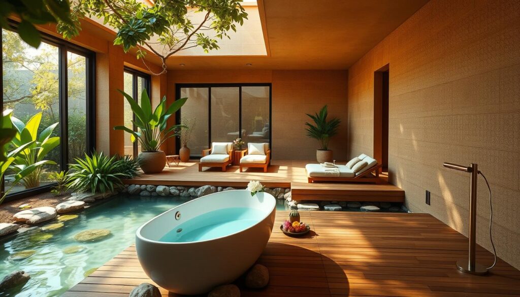 elegant spa retreat design