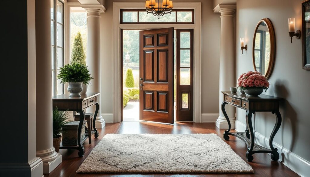 first impression entryway design