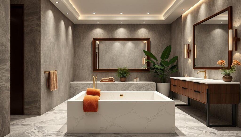 luxurious bathroom design
