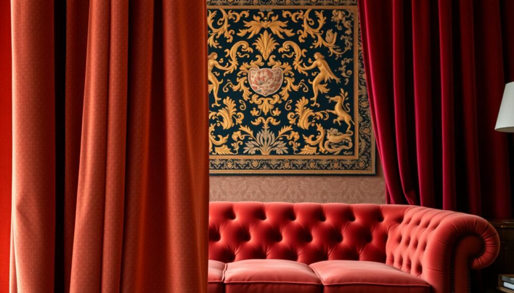 luxurious textiles