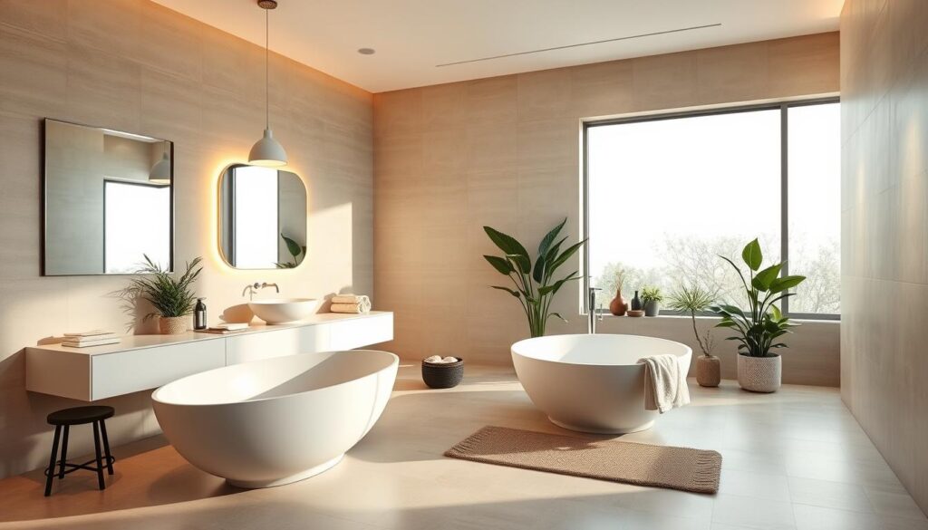 modern spa bathroom trends