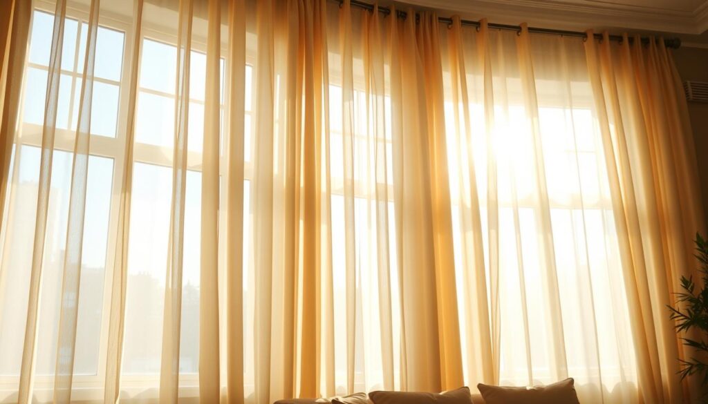 natural light-enhancing curtains