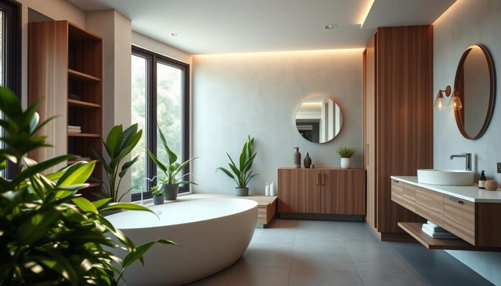 serene bathroom makeover