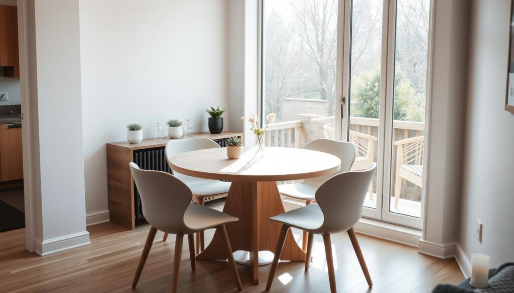 small space dining tables