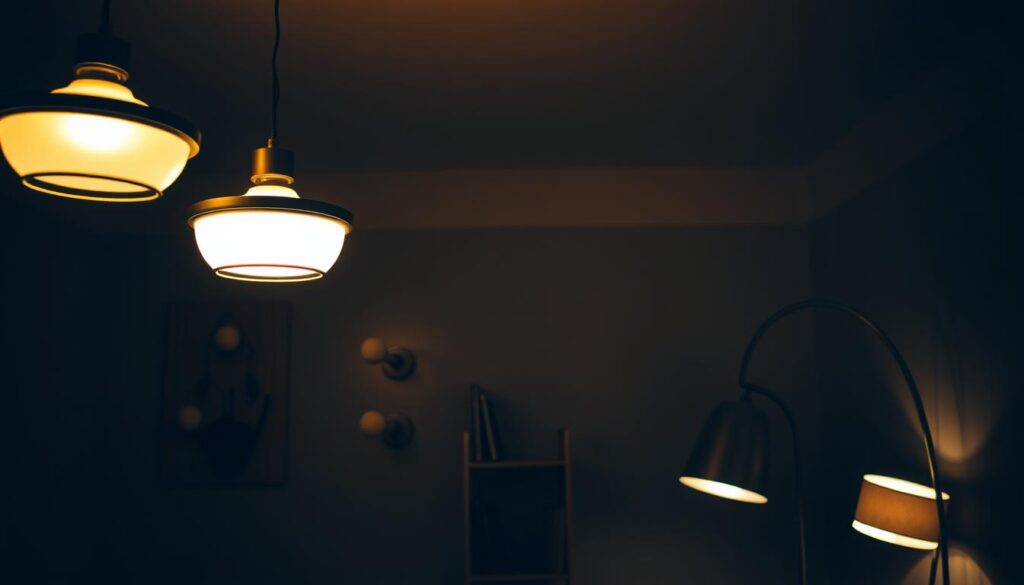 space-saving lighting fixtures