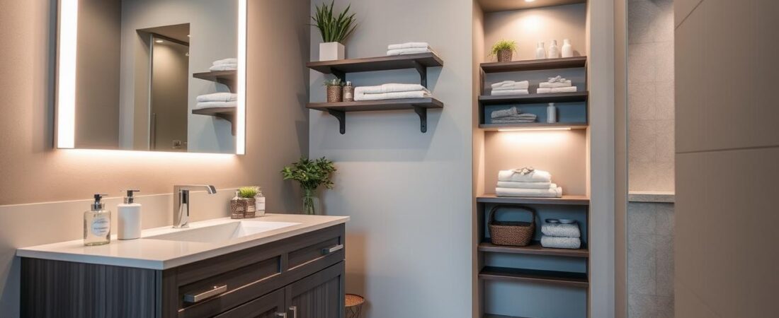 Small Bathroom Storage Hacks for Urban Spaces