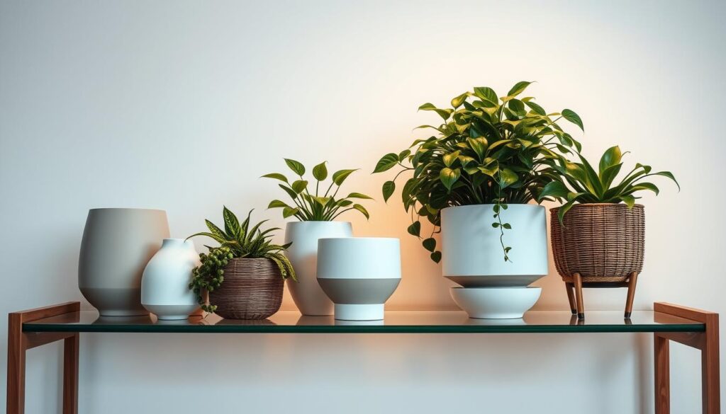 trendy indoor planters