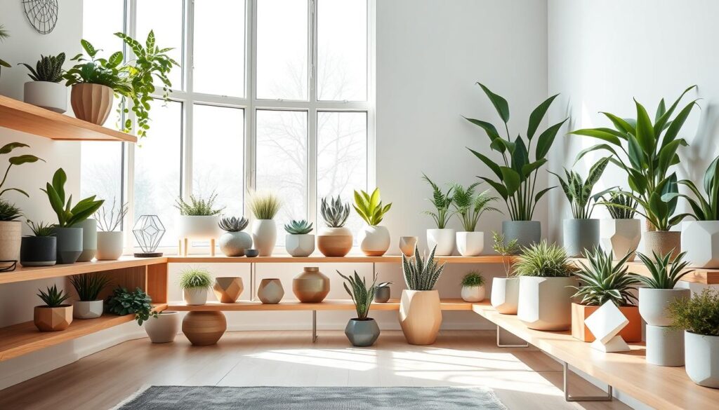 trendy indoor planters