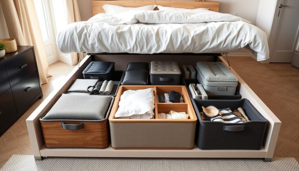 under bed storage solutions